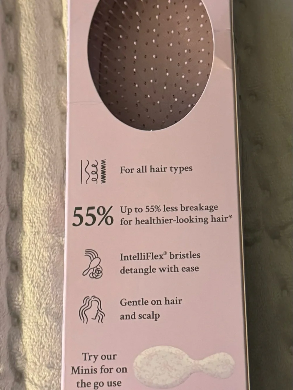 LoveShackFancy x Target – WetBrush Happy Thoughts Original Detangler Brush Hibi